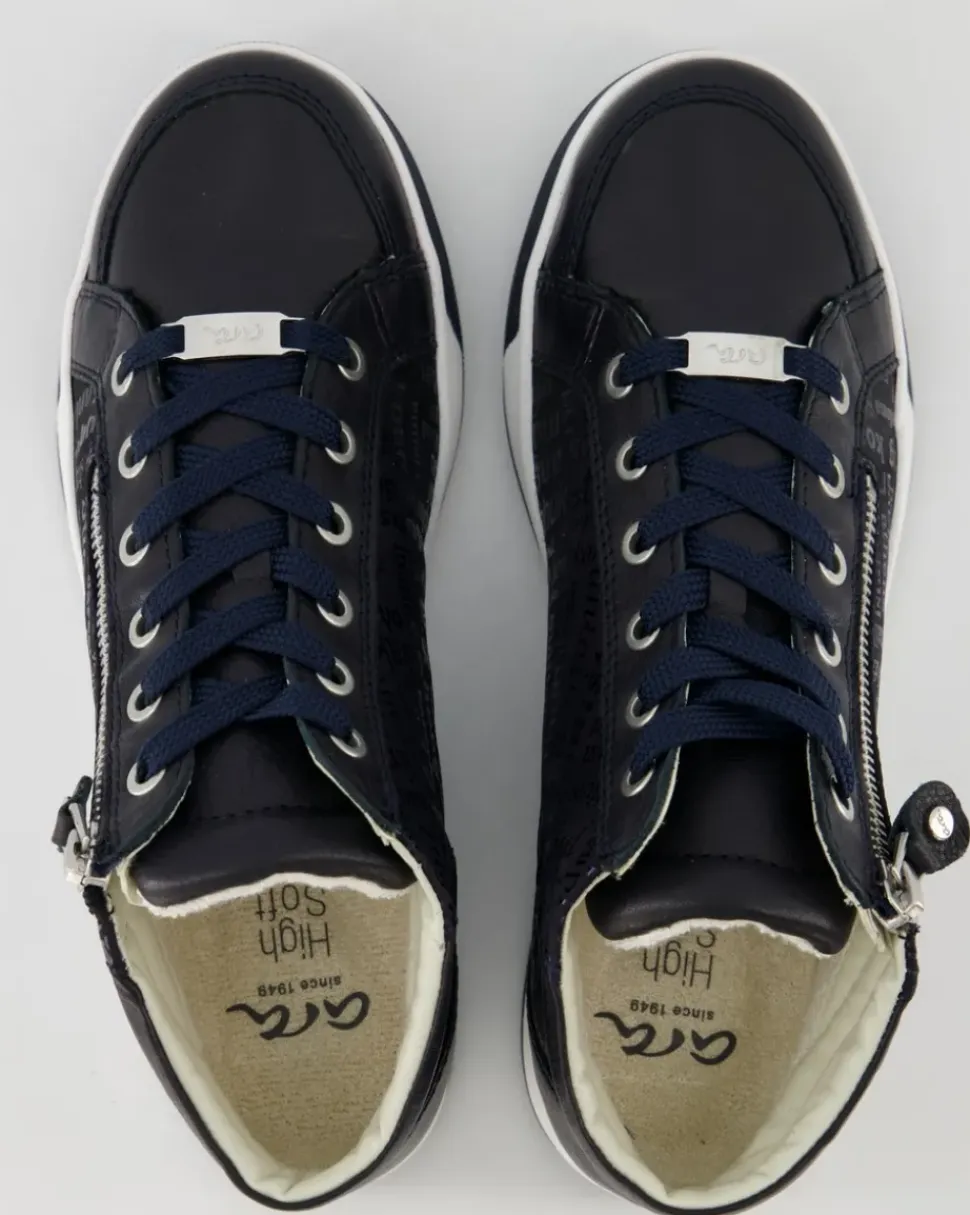 High Soft Stiefeletten in Blau