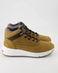 Hilfiger Warm Nubuck Hybrid Schnürstiefel in Braun