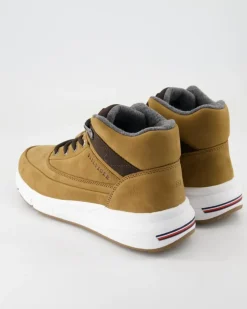 Hilfiger Warm Nubuck Hybrid Schnürstiefel in Braun