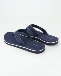 HILFIGER WEBBING BEACH SANDAL Zehentrenner in Blau