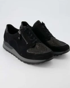 Hiroko-Soft Schnürschuhe in Schwarz