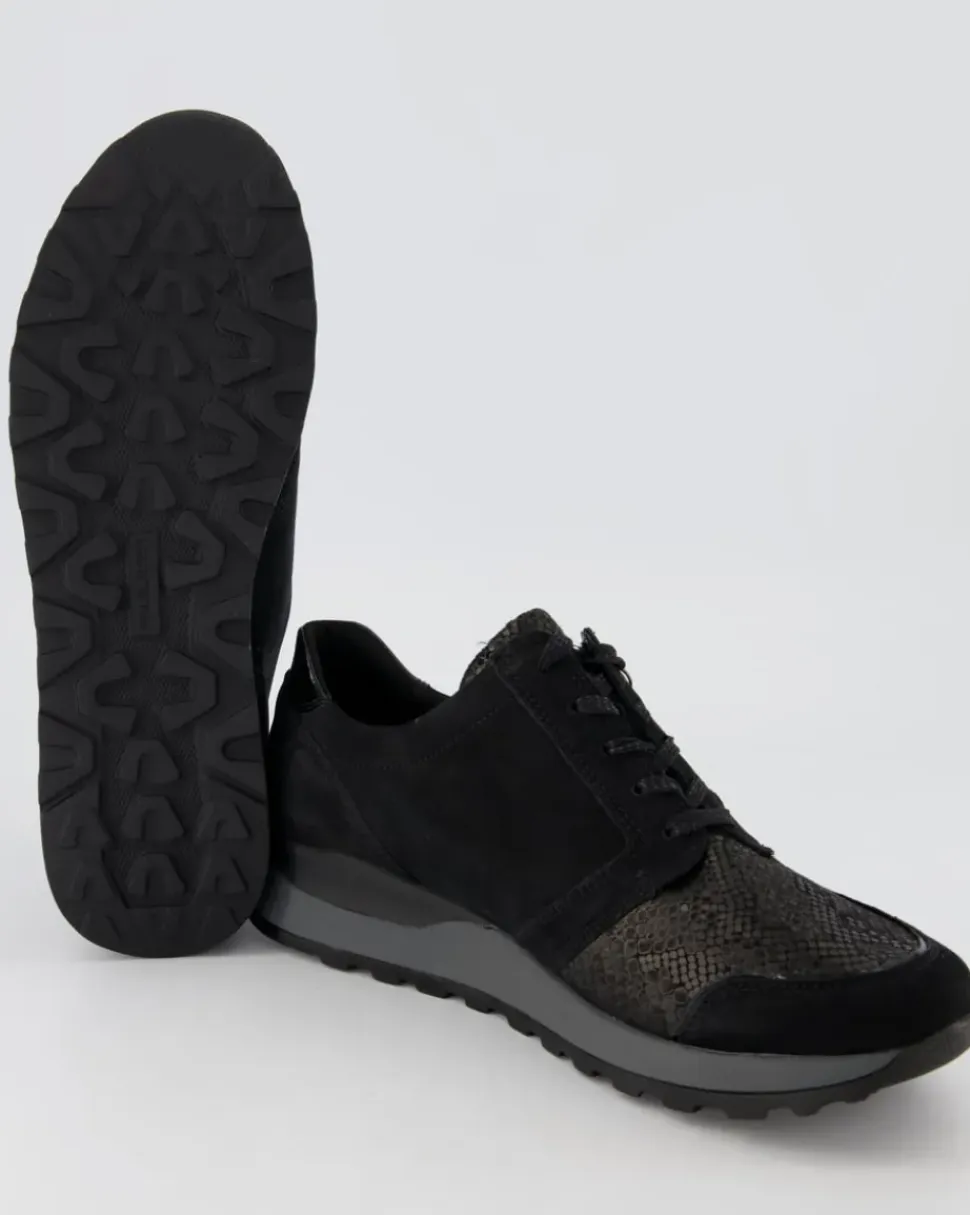 Hiroko-Soft Schnürschuhe in Schwarz