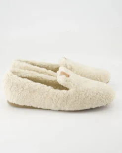 Home-Slipper Hausschuhe in Beige