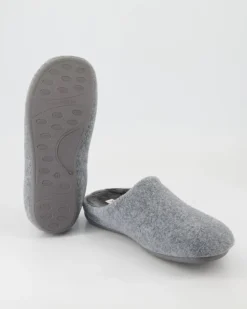 Home-Slipper Hausschuhe in Grau