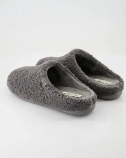 Home-Slipper Hausschuhe in Grau