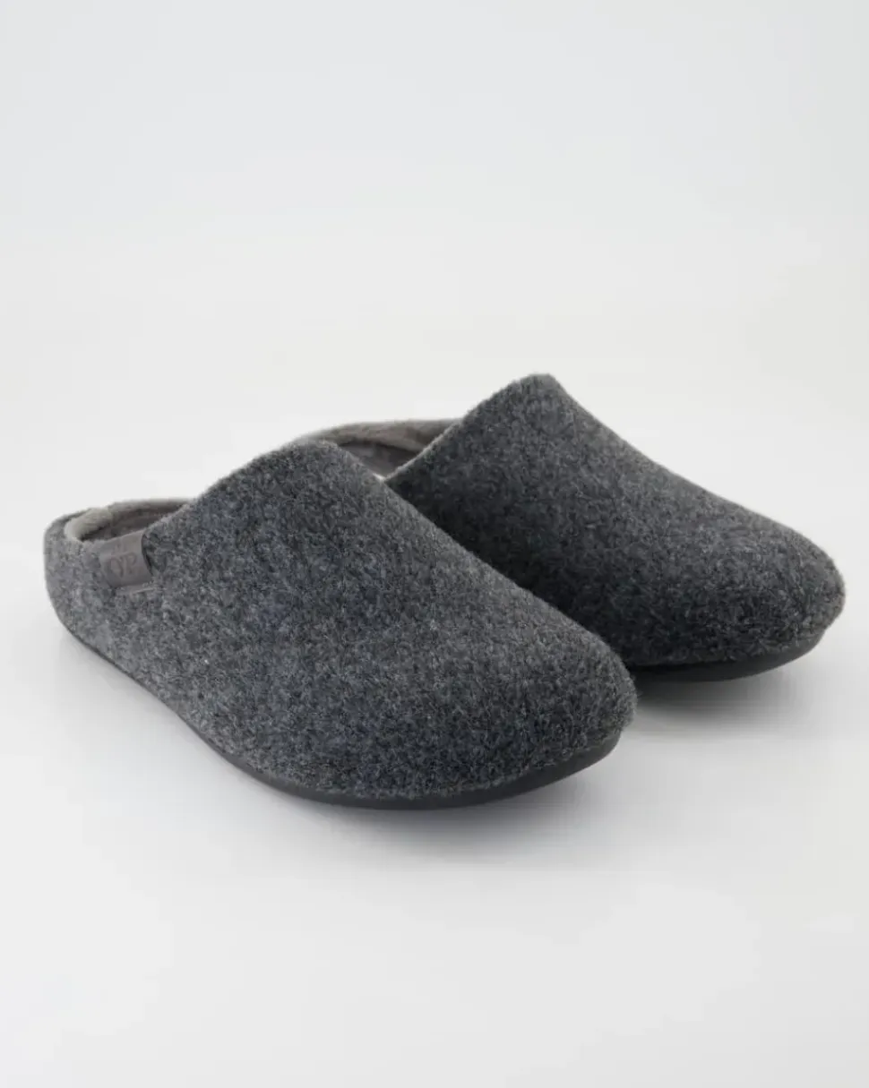 Home-Slipper Hausschuhe in Grau