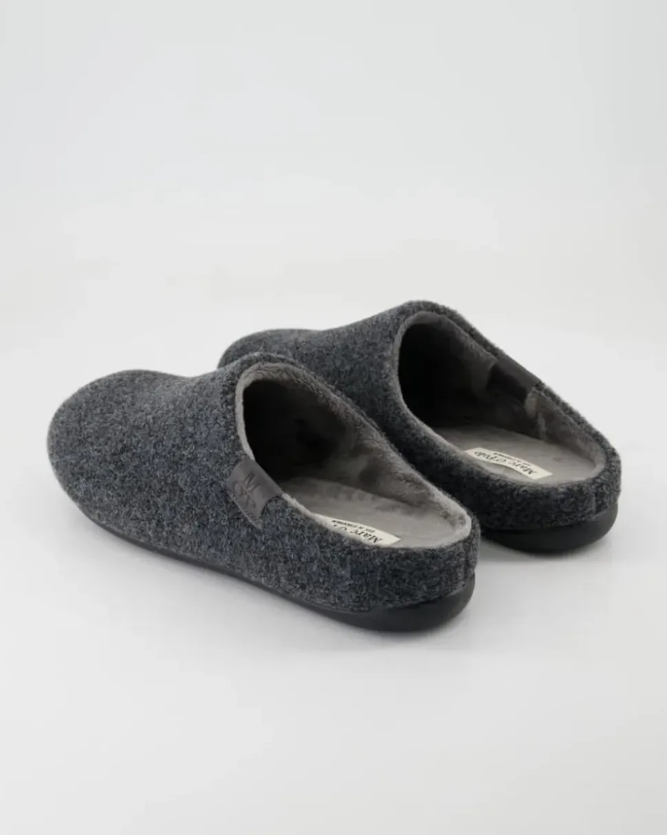 Home-Slipper Hausschuhe in Grau