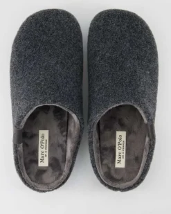 Home-Slipper Hausschuhe in Grau