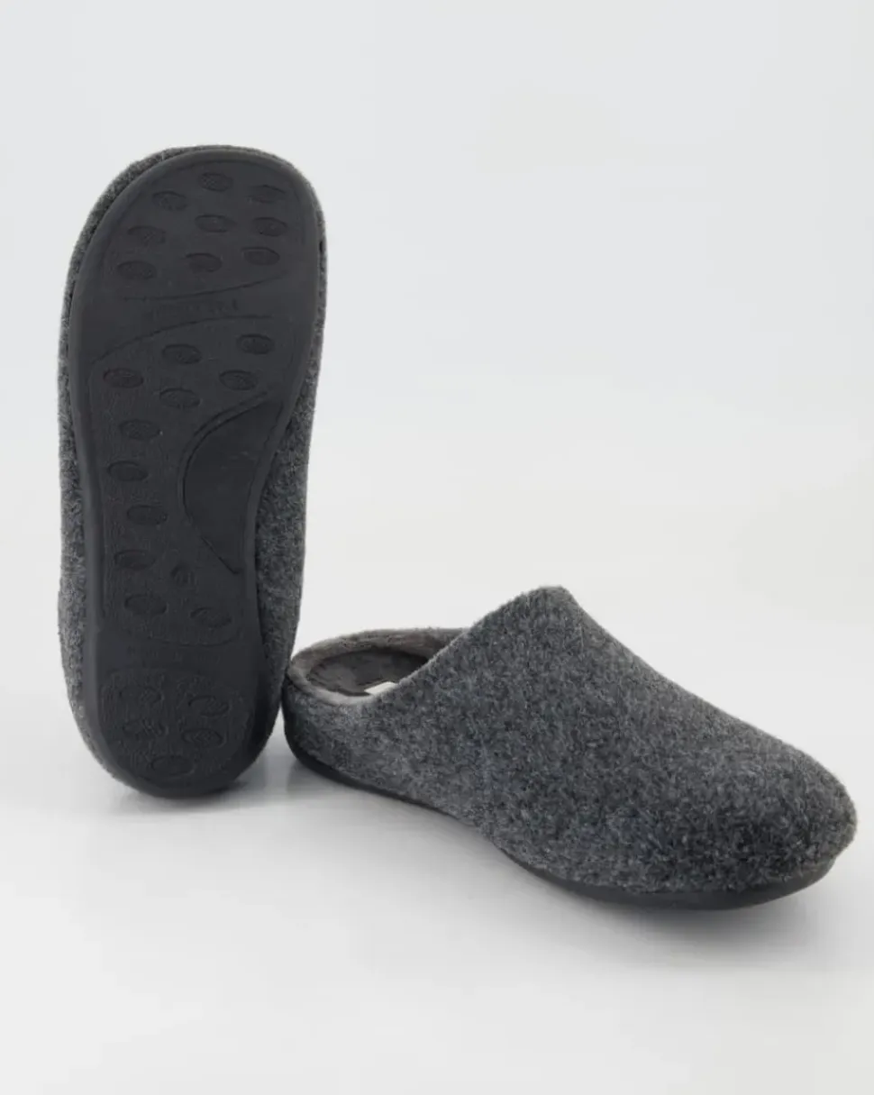 Home-Slipper Hausschuhe in Grau