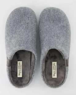 Home-Slipper Hausschuhe in Grau
