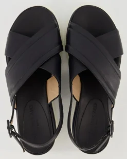 H076S Sandalen in Schwarz