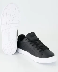 ICON COURT PINPERF LTH Sneaker in Schwarz