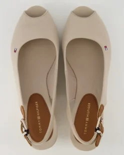 Iconic Elba Sling Back Sandalen in Grau