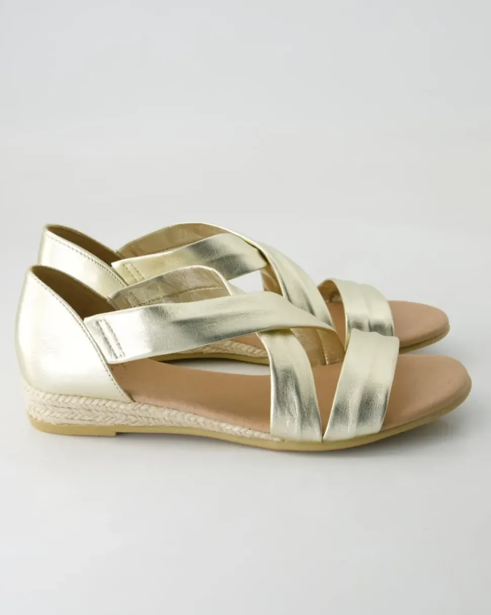 Isabella Sandalen in Gold