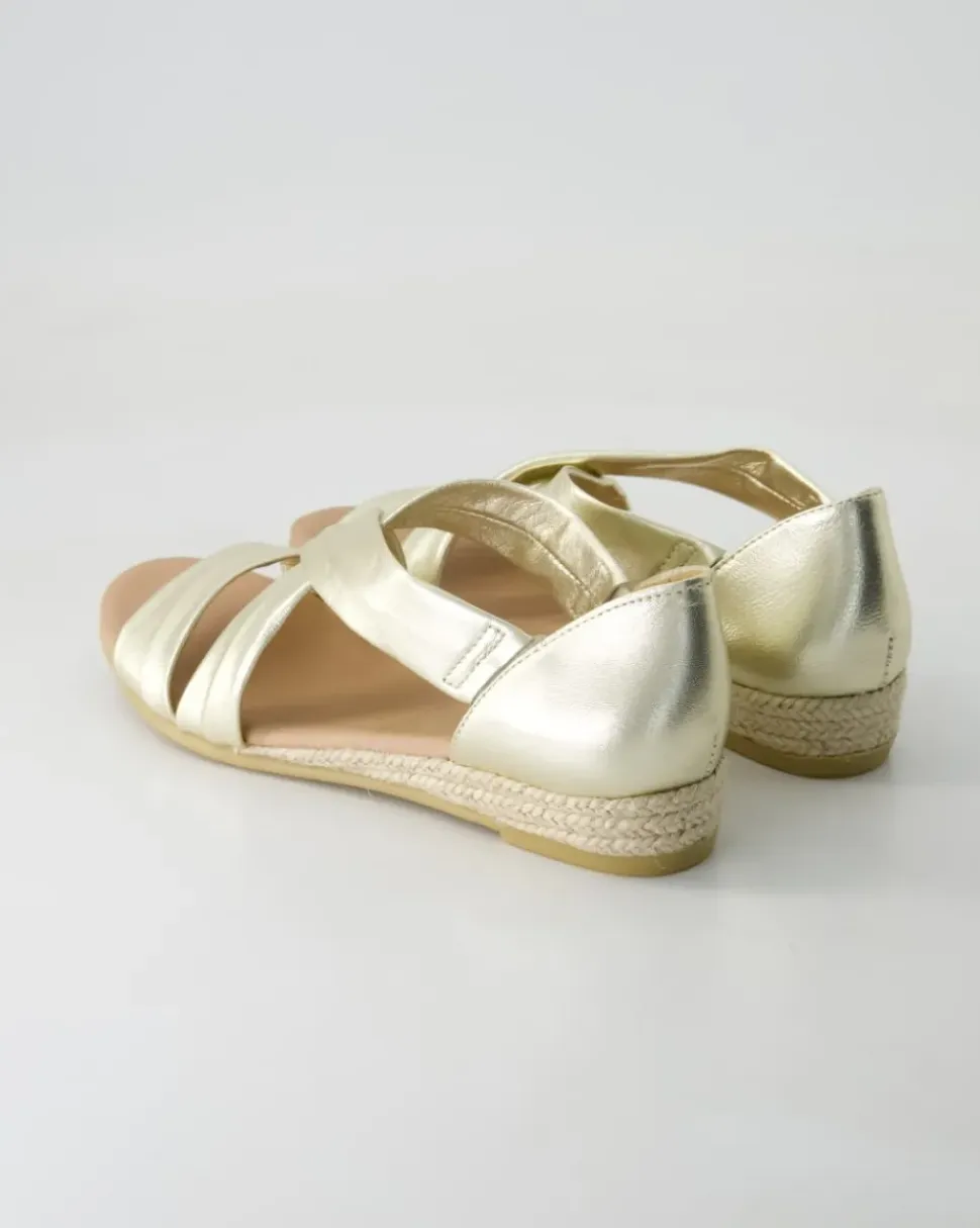 Isabella Sandalen in Gold