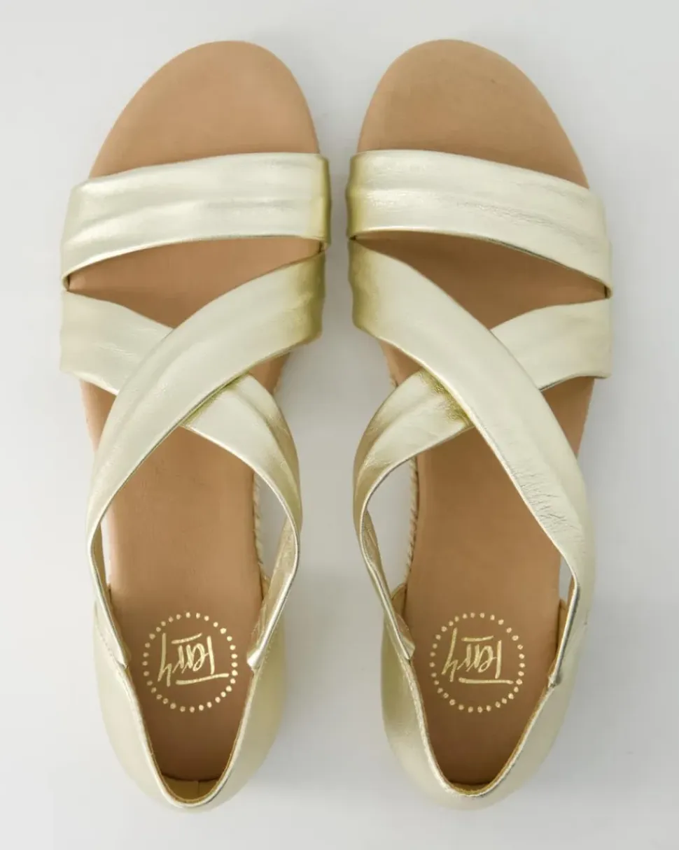 Isabella Sandalen in Gold