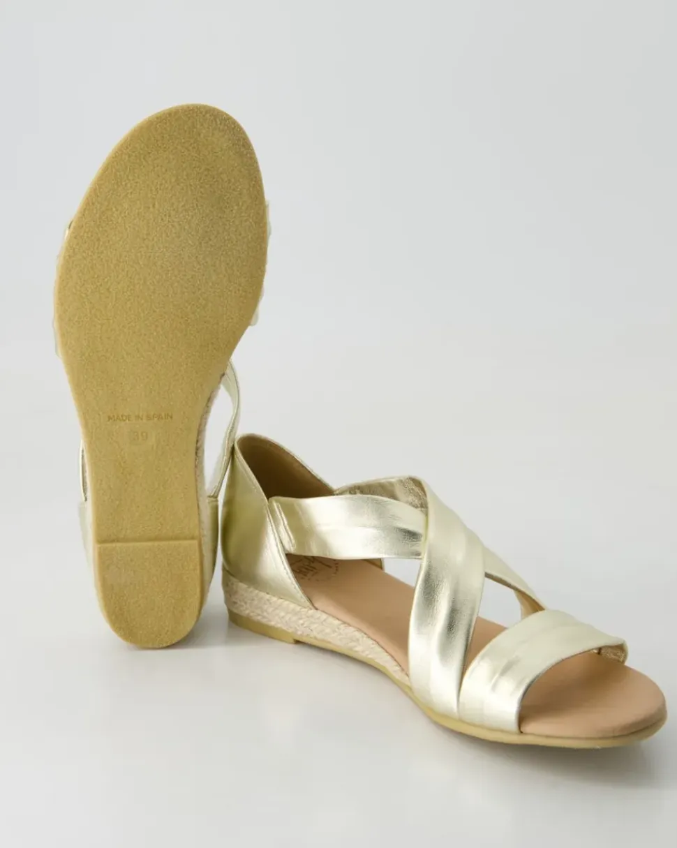 Isabella Sandalen in Gold