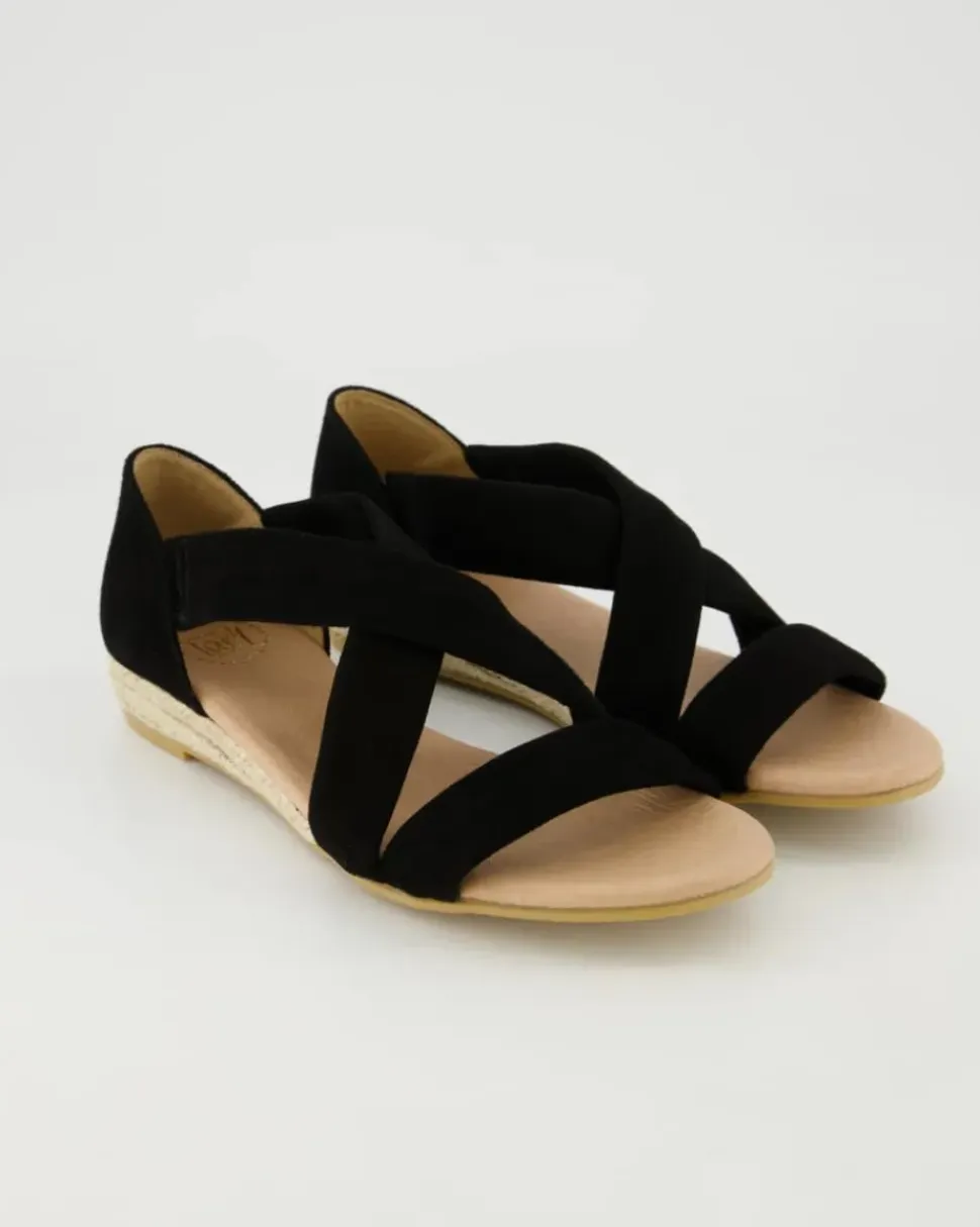 Isabella Sandalen in Schwarz