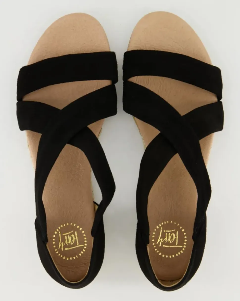 Isabella Sandalen in Schwarz