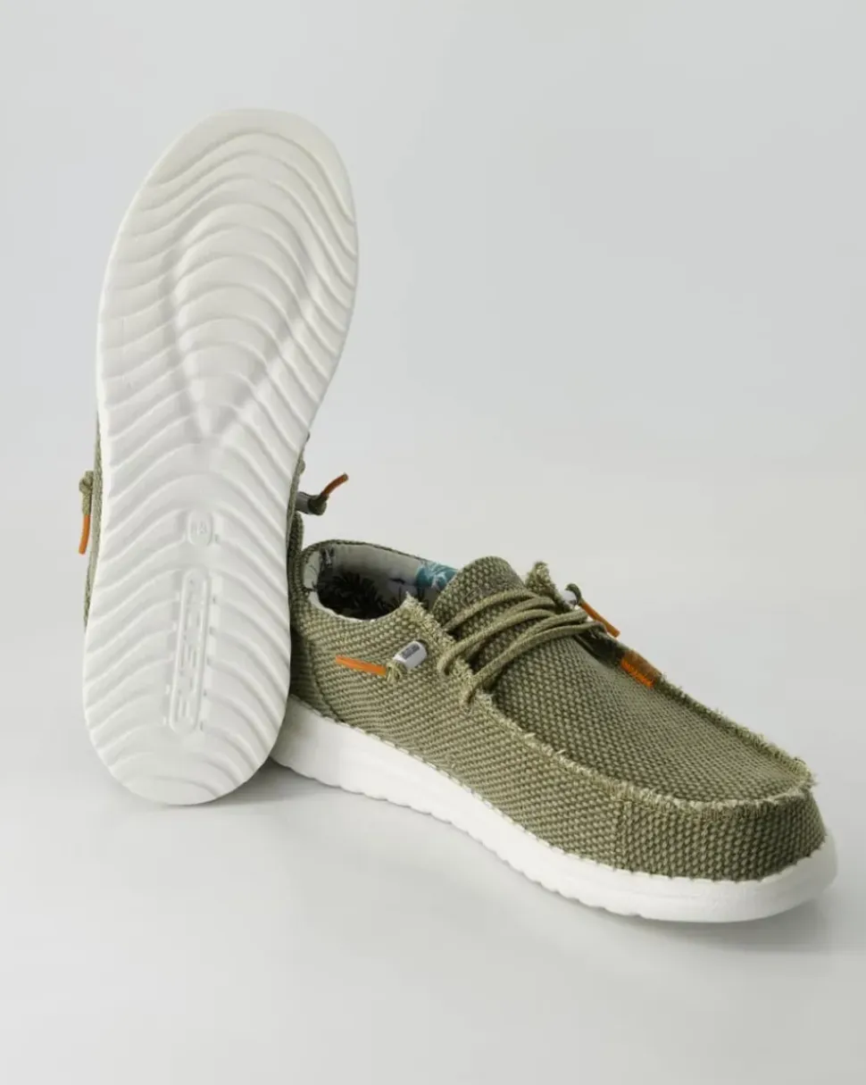 Jack Jute moss Slipper in Grün