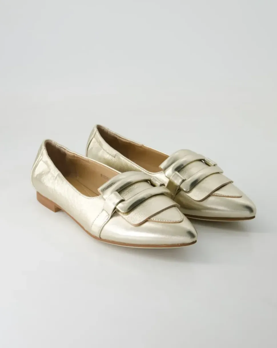 Jeanine 02 Ballerinas in Gold