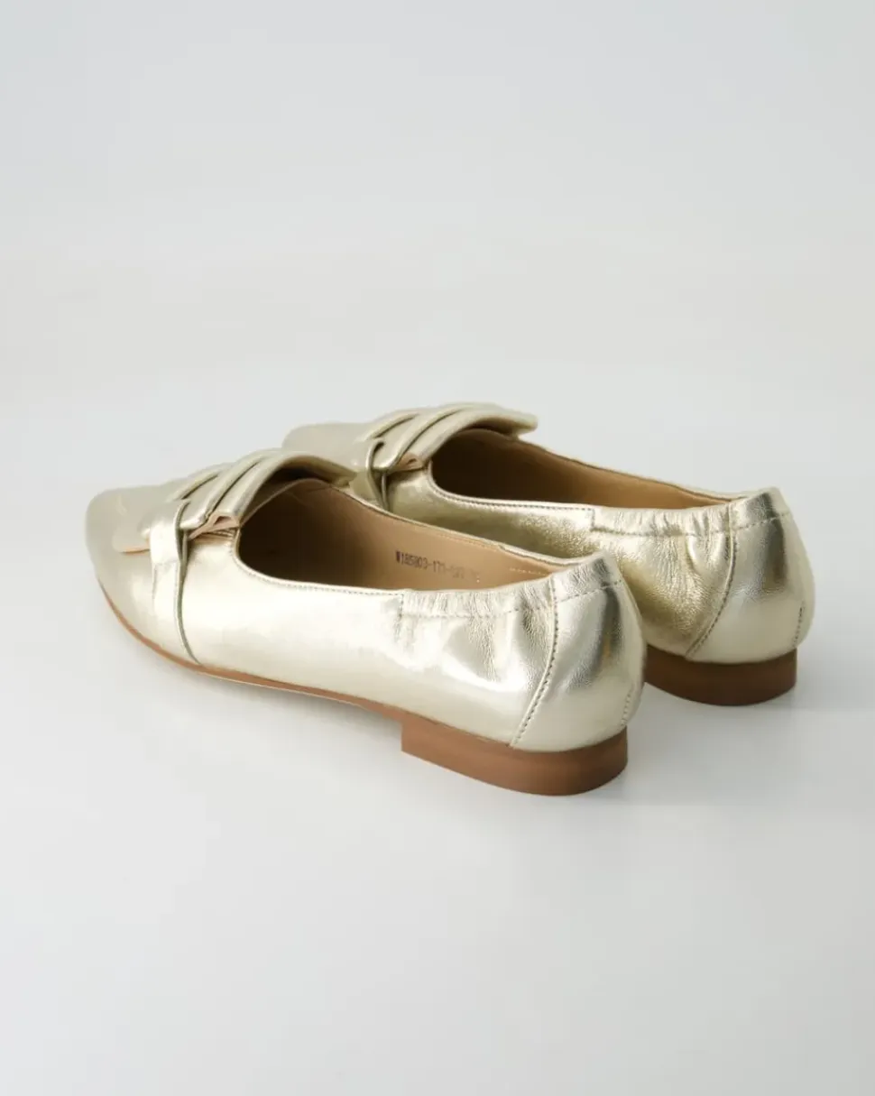 Jeanine 02 Ballerinas in Gold