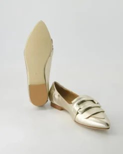 Jeanine 02 Ballerinas in Gold