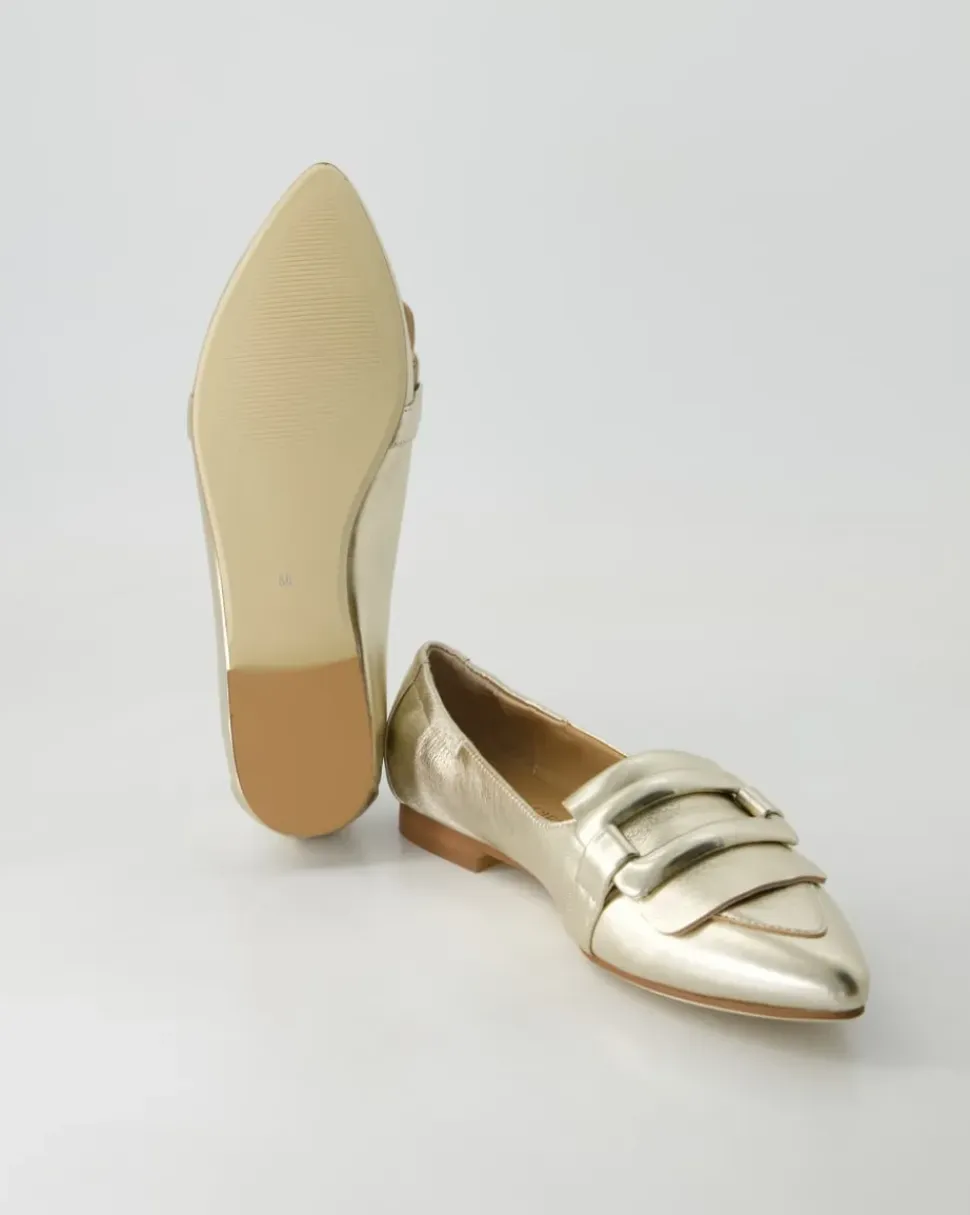 Jeanine 02 Ballerinas in Gold