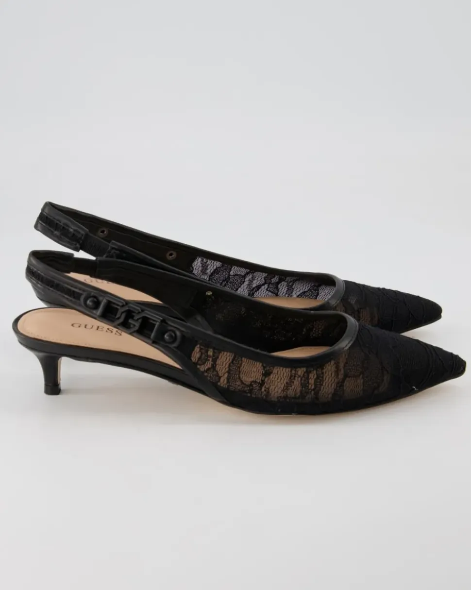 Jeren2 Slingpumps in Schwarz