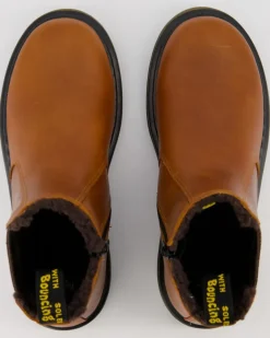 Juniors Chelsea Boot Winterstiefel in Braun