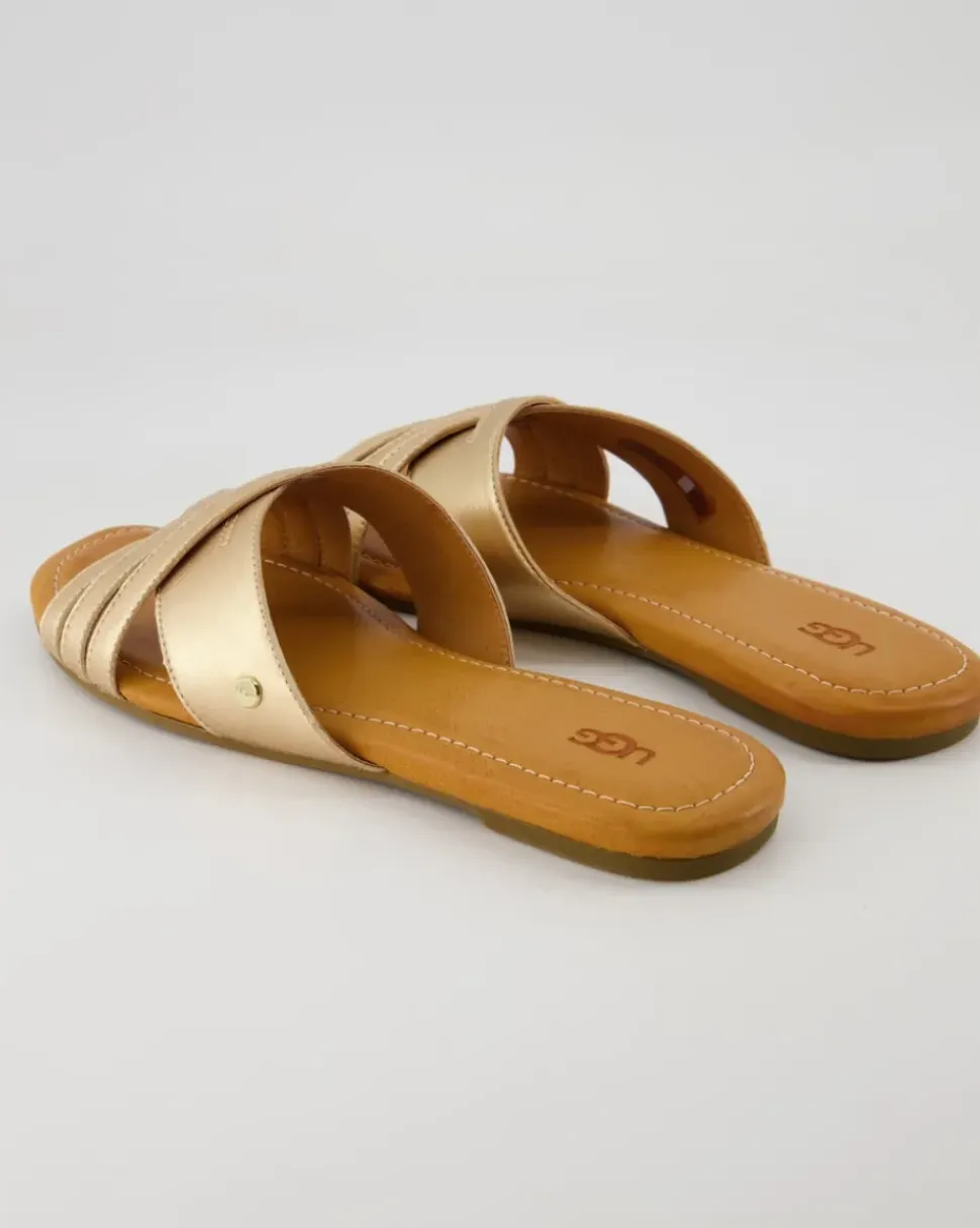 Kenleigh Slide Pantoletten in Gold