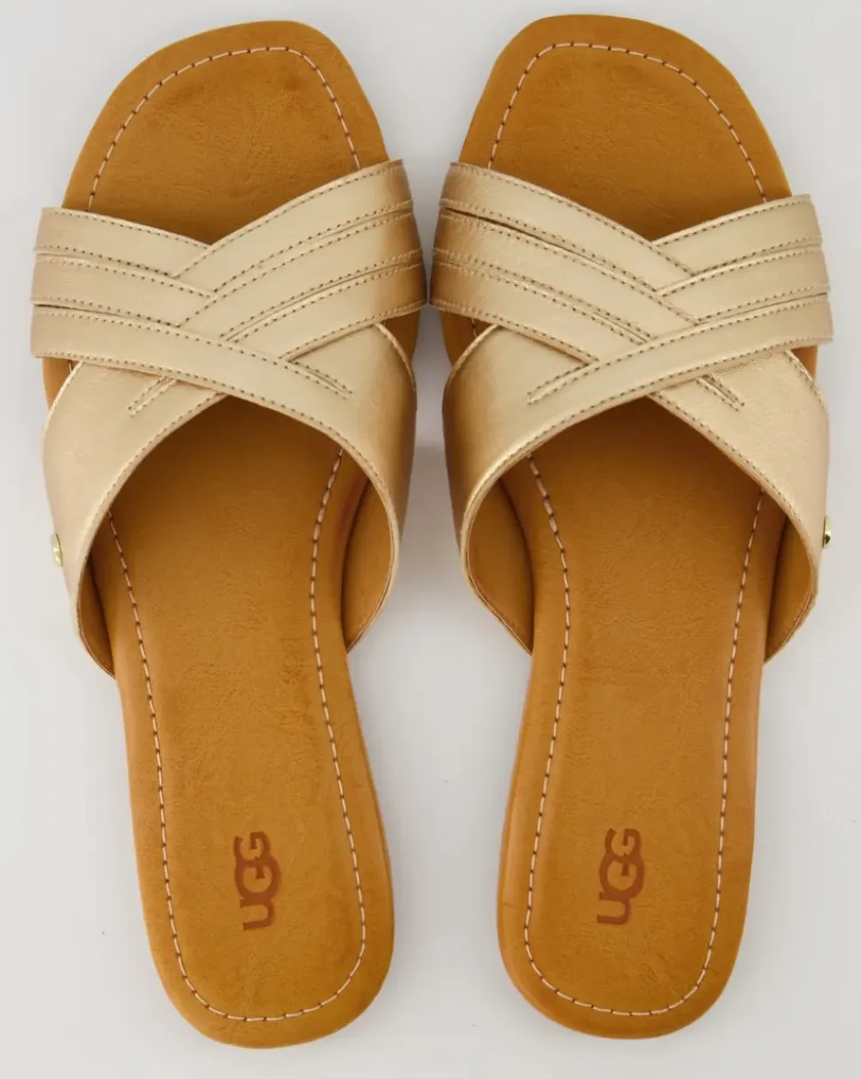 Kenleigh Slide Pantoletten in Gold