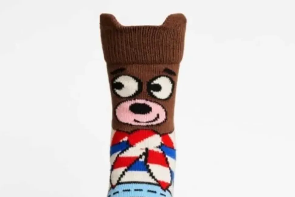Kids Bear Sock Socken in Mehrfarbig