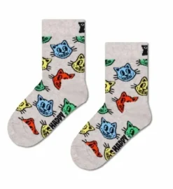 Kids Cat Sock Socken in Mehrfarbig