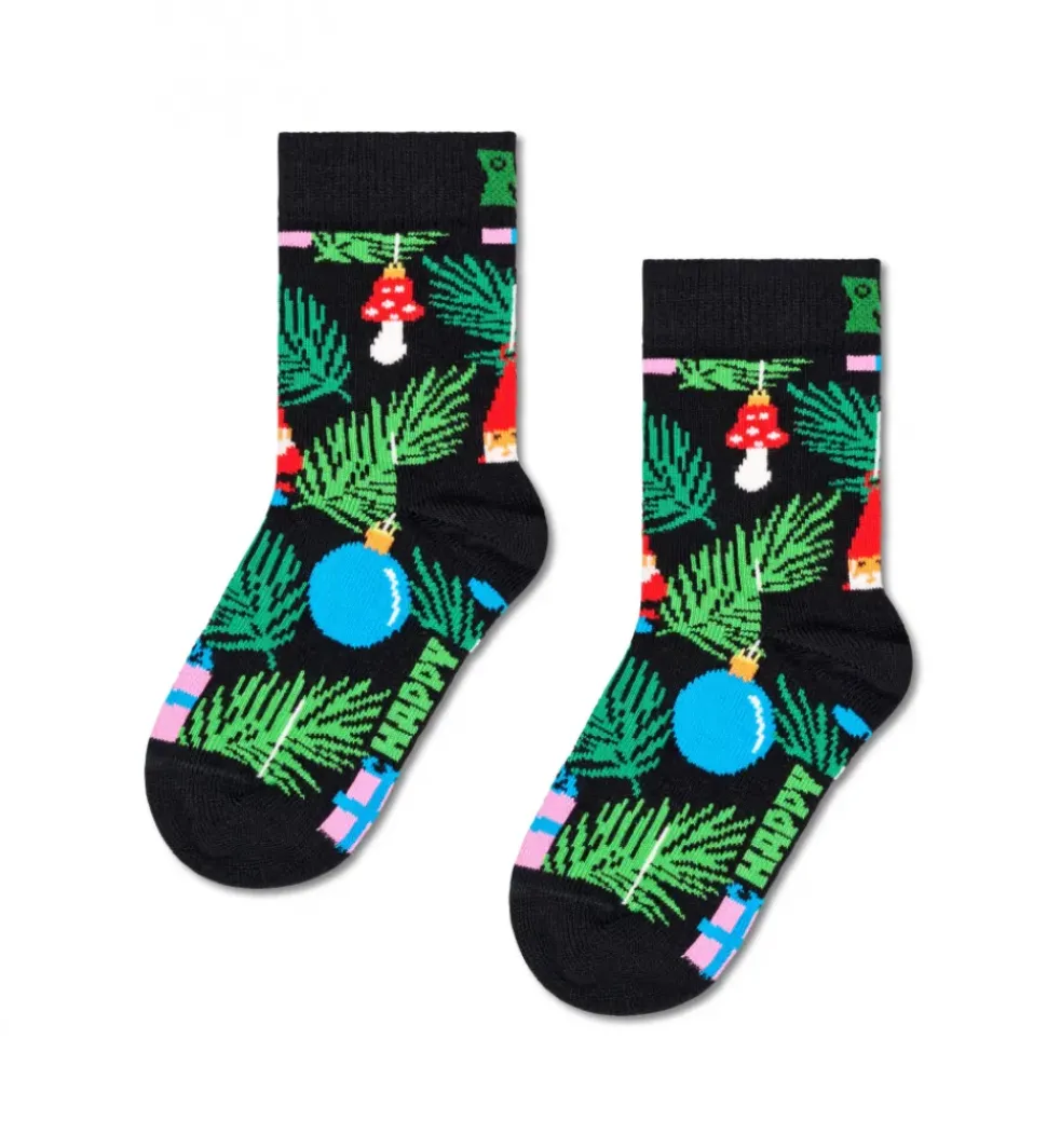 Kids Christmas Tree Decoration Socken in Mehrfarbig