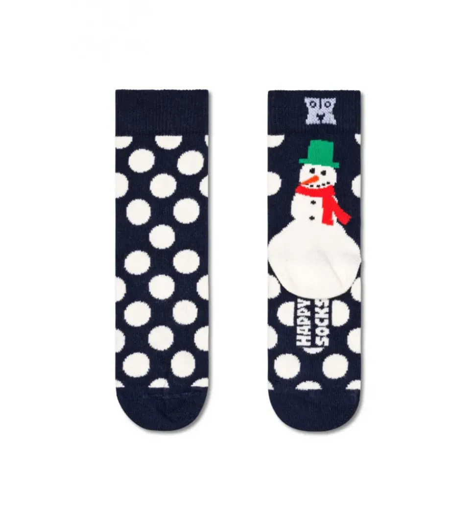 Kids Jumbo Snowman Sock Socken in Mehrfarbig
