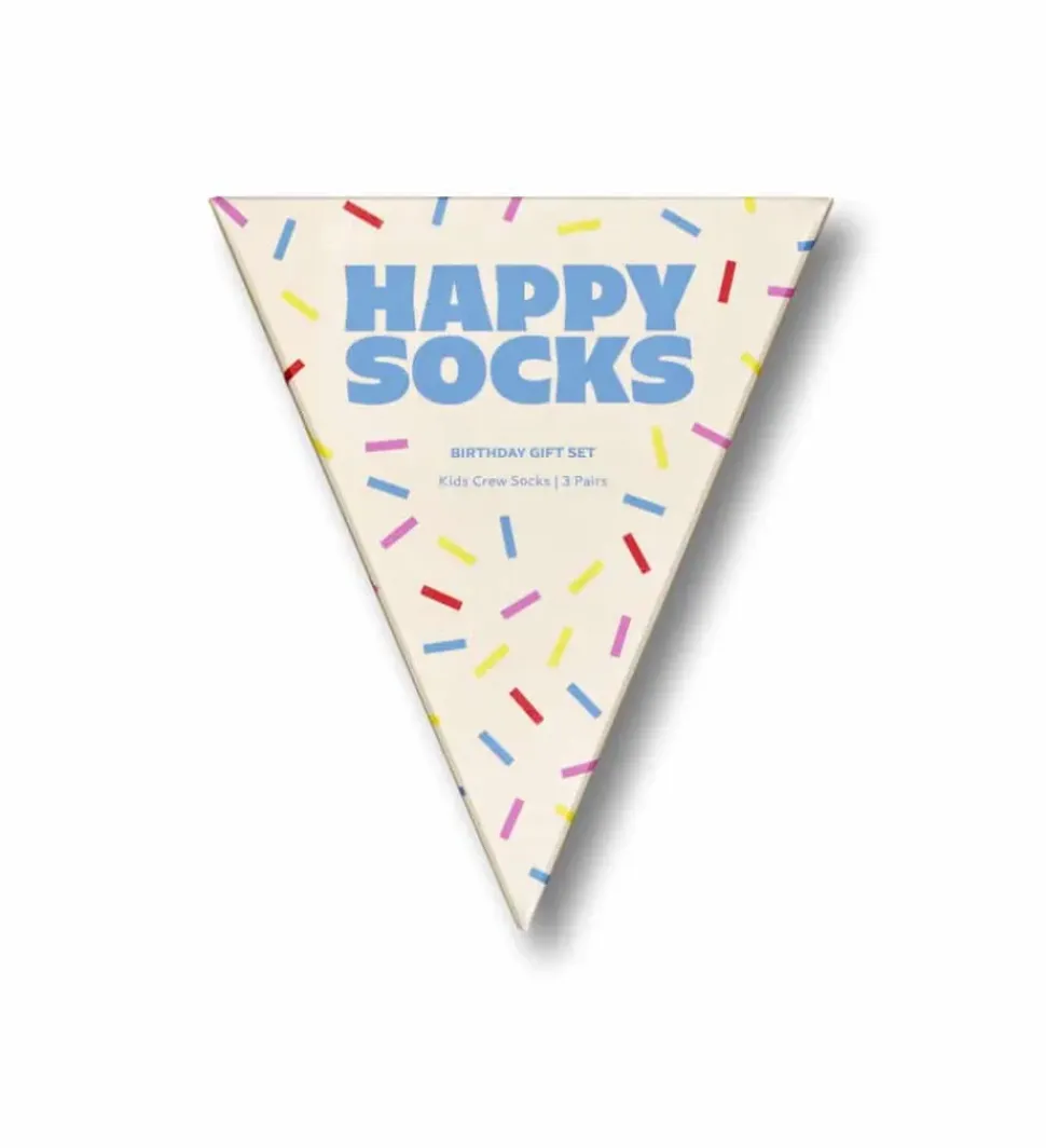 Kids 3-Pack Birthday Gift Set Socken in Mehrfarbig