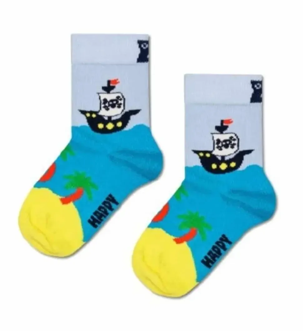 Kids Pirate Ship Sock Socken in Mehrfarbig