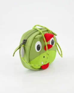 Kids Wallet Drache Umhängetasche in Grün