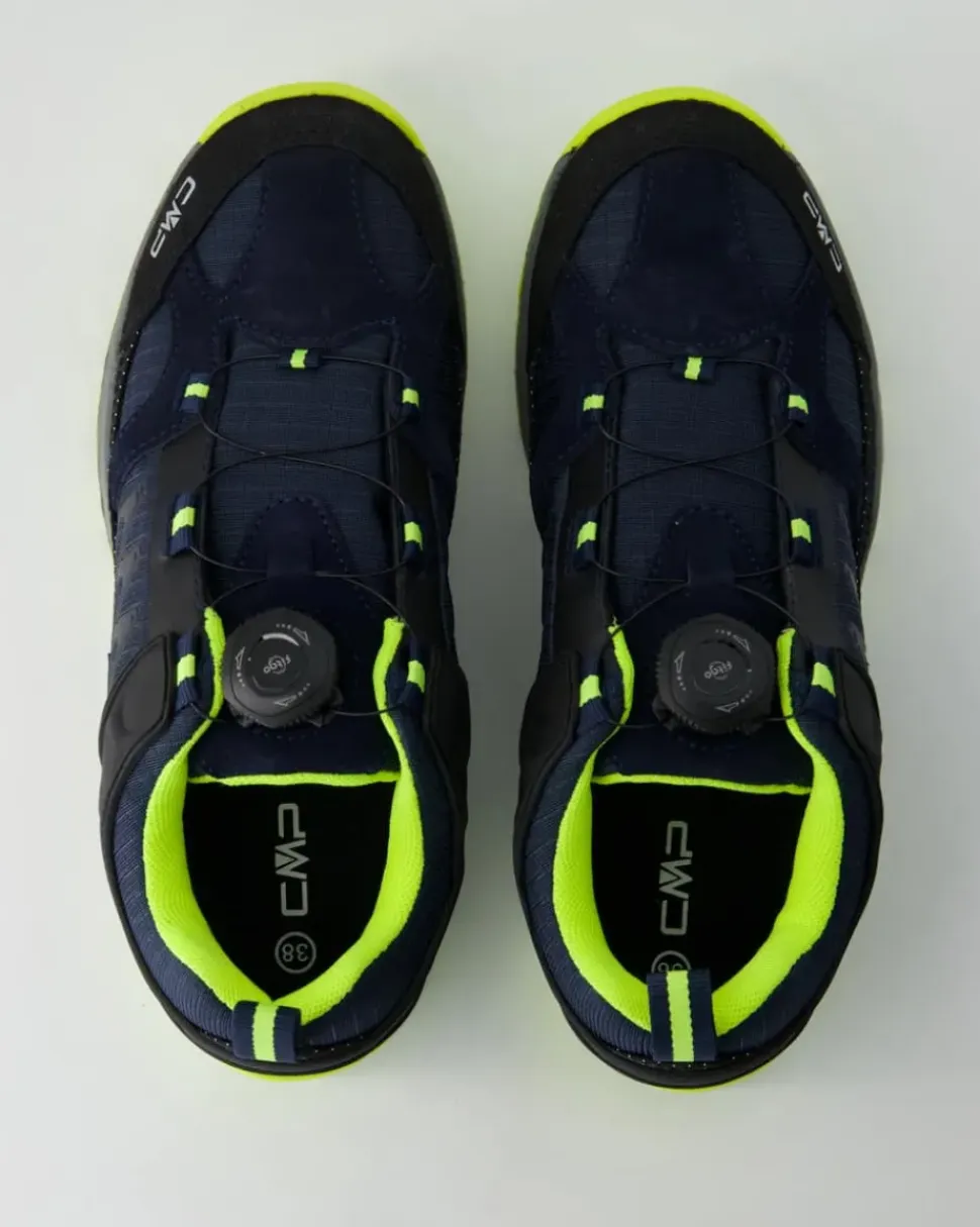Kiruna Low Sneaker in Blau