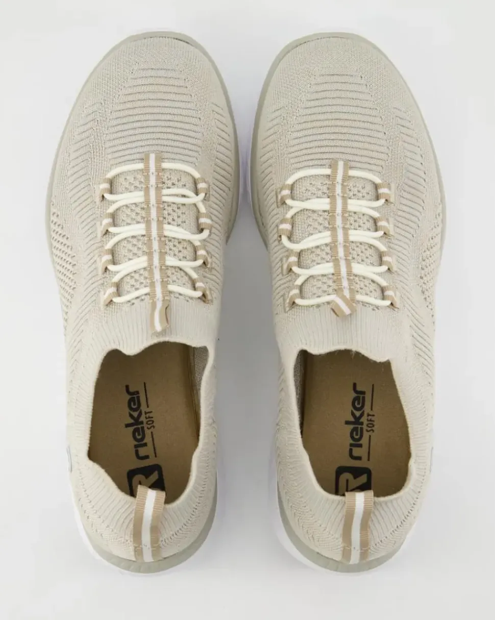 Knitup191 Sneaker in Beige