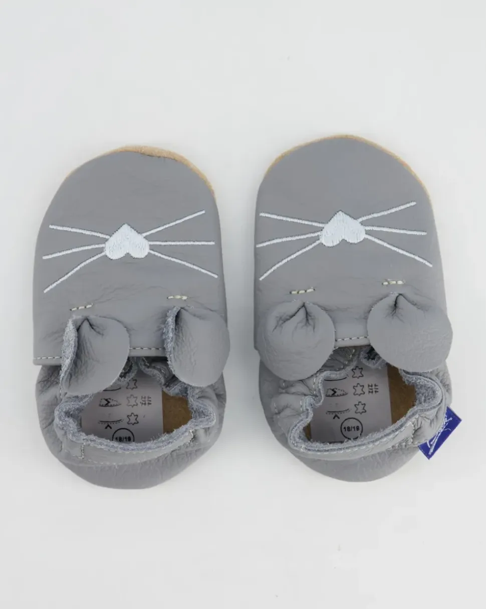 6000 Krabbelschuhe in Grau
