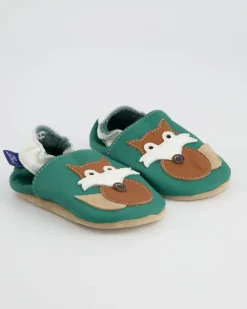 6003 Krabbelschuhe in Grün