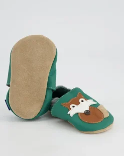 6003 Krabbelschuhe in Grün