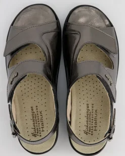 Kräuterschuhe Pantoletten in Silber