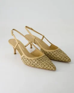 K-006 Slingpumps in Beige