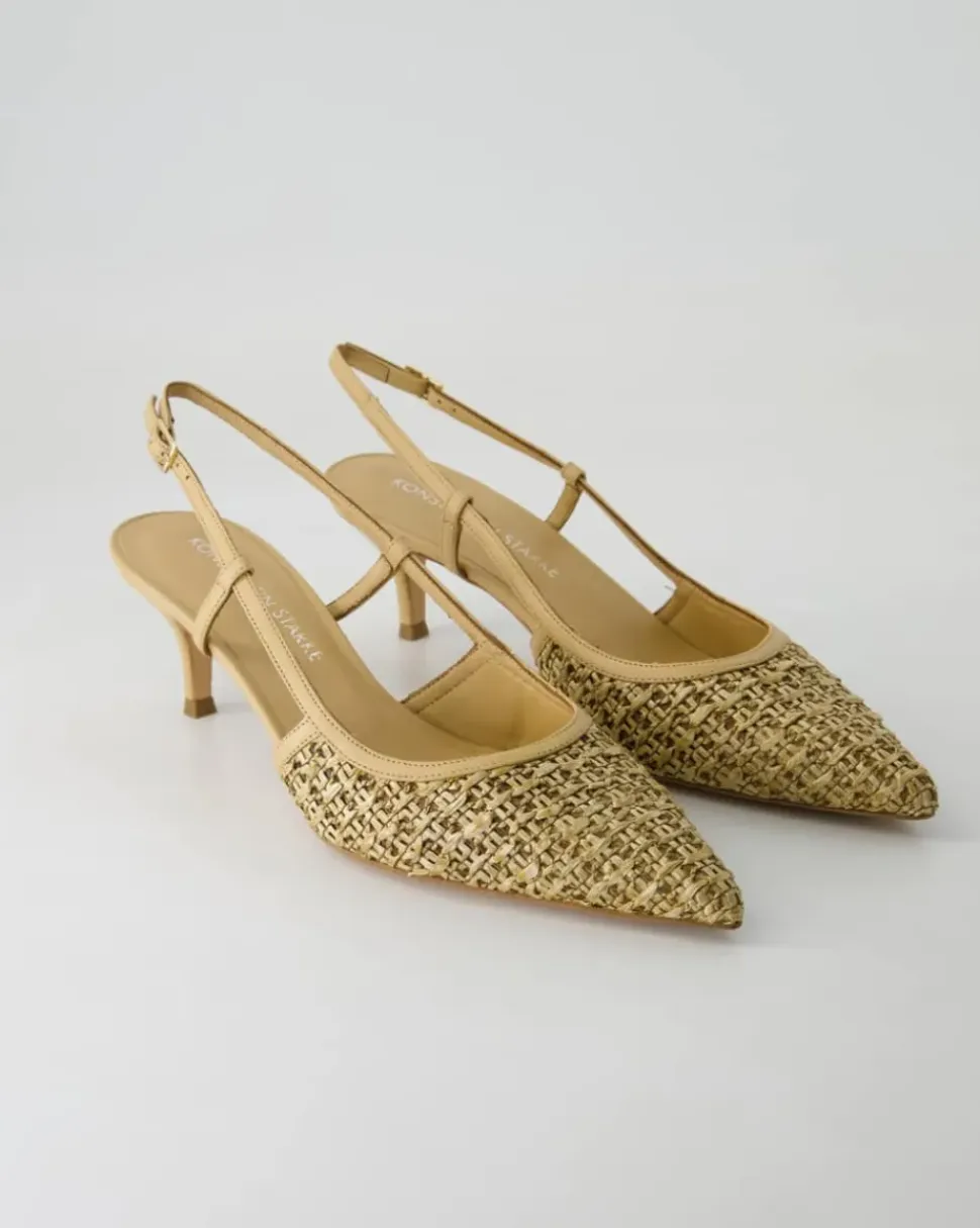 K-006 Slingpumps in Beige