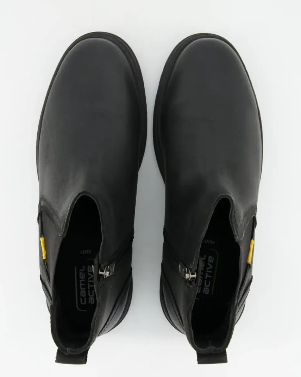 53KTA04-400-100 Chelsea Boots in Schwarz