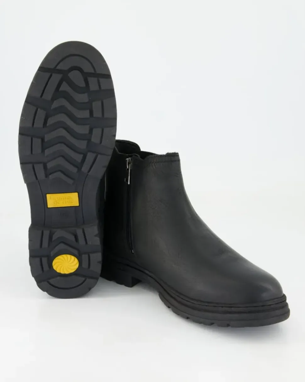 53KTA04-400-100 Chelsea Boots in Schwarz