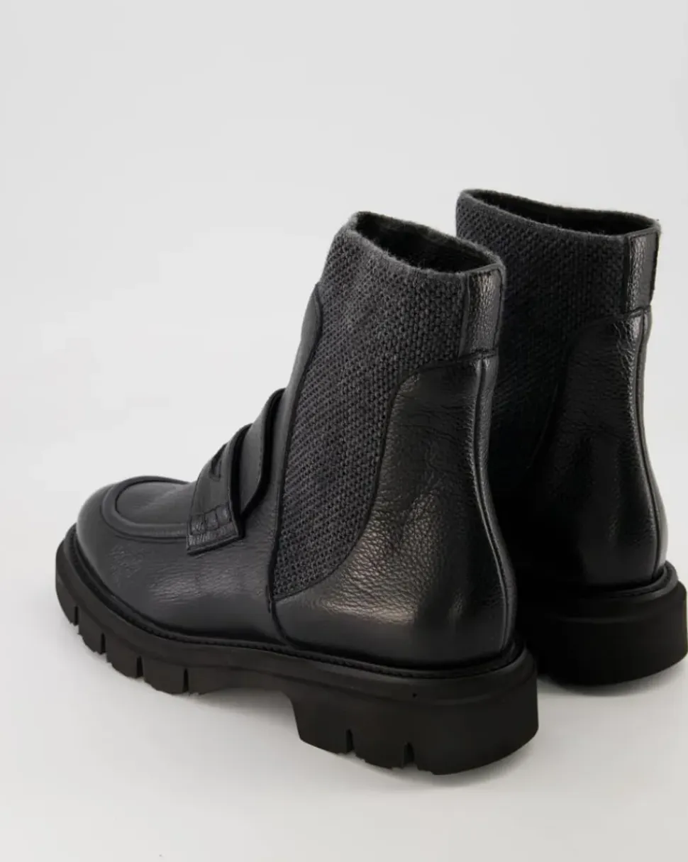 K023T Stiefeletten in Schwarz